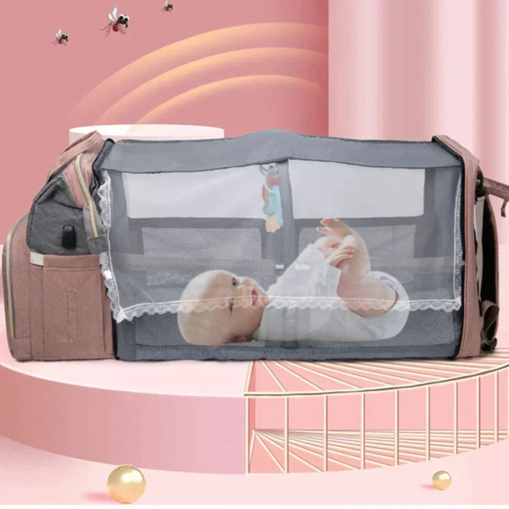 50% RABATT | MagicBag™ | Rucksack & Babybett in 1