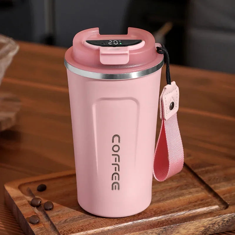 Smarte Thermosflasche für heiße und kalte Getränke mit Temperaturanzeige (510ML)