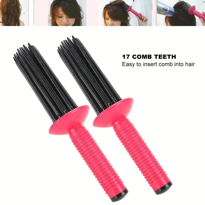 Professionelle runde Haarbürste für voluminöse Locken und Frisurenpflege