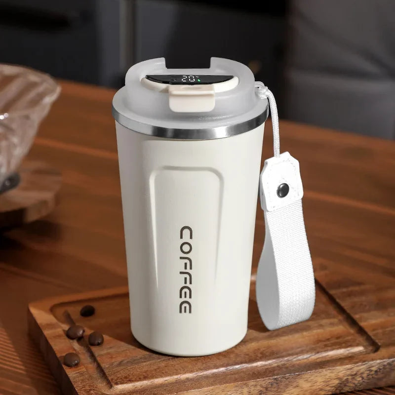 Smarte Thermosflasche für heiße und kalte Getränke mit Temperaturanzeige (510ML)