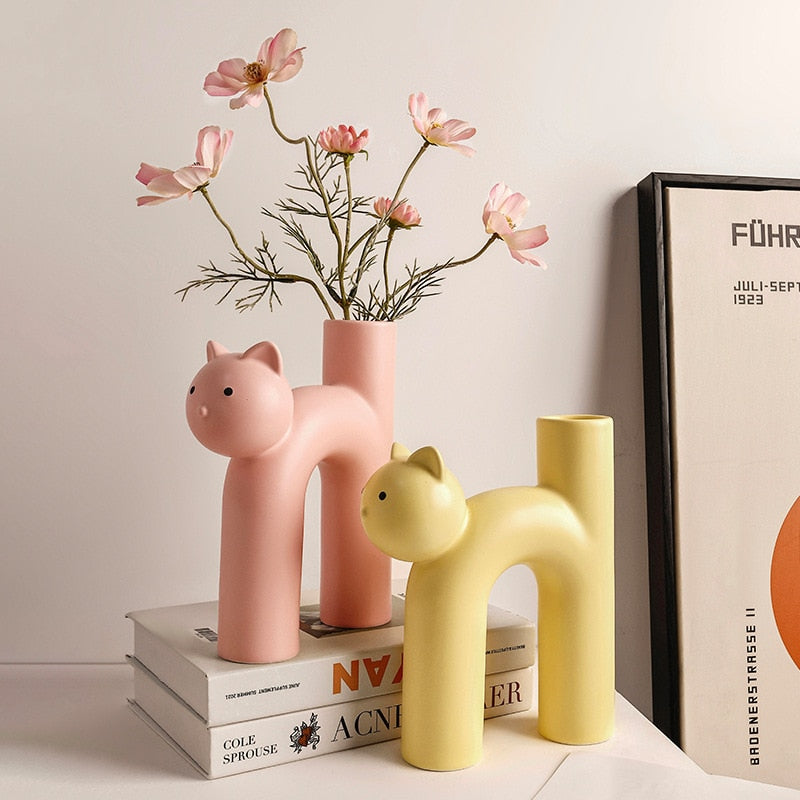 Miauwi™ Pastell Katzenvase