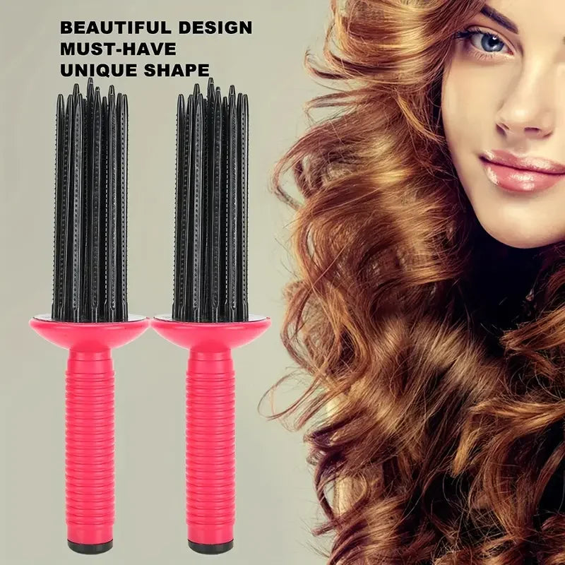 Professionelle runde Haarbürste für voluminöse Locken und Frisurenpflege