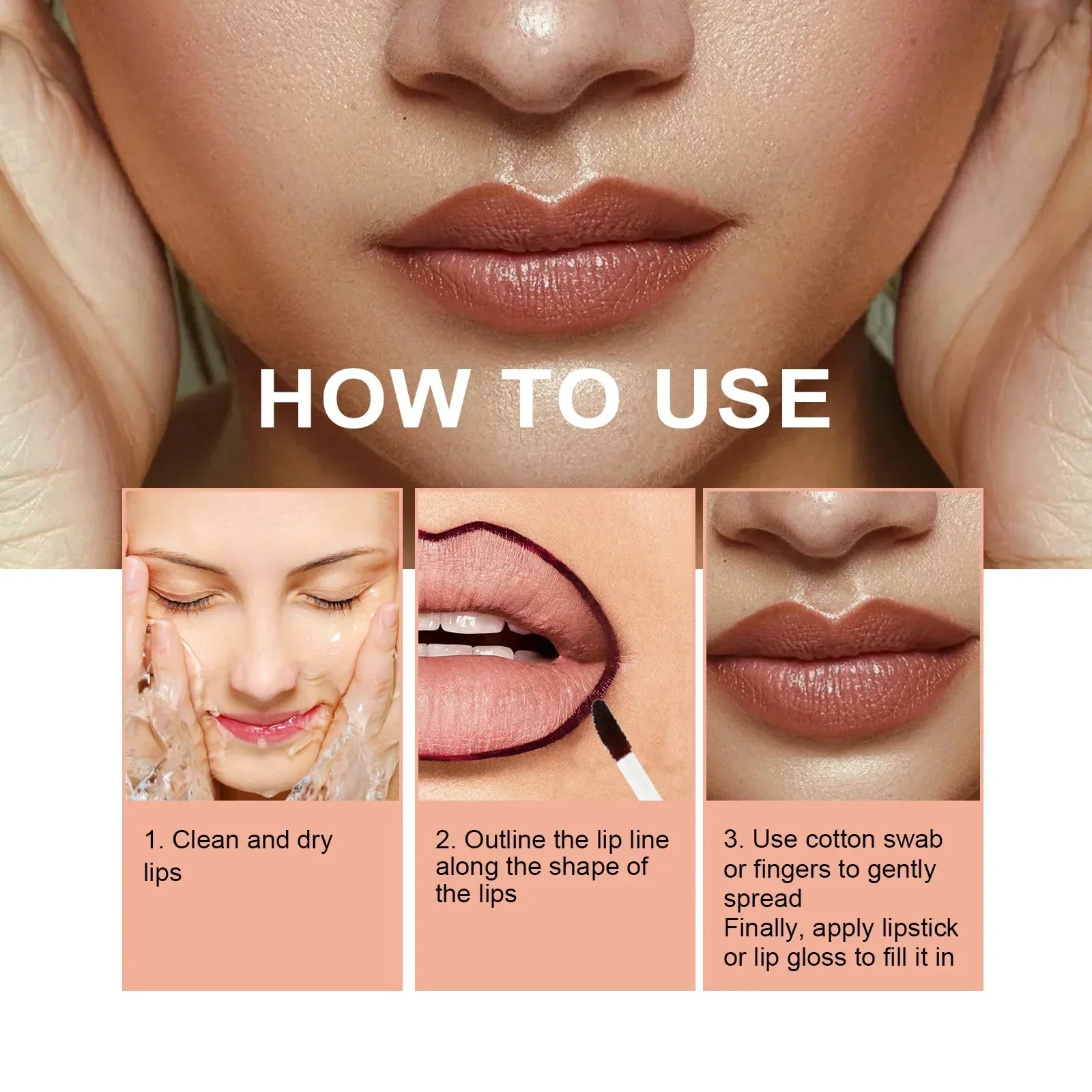 Kendra™️ - Den ganzen Tag lang natürlich aussehende, dickere Lippen