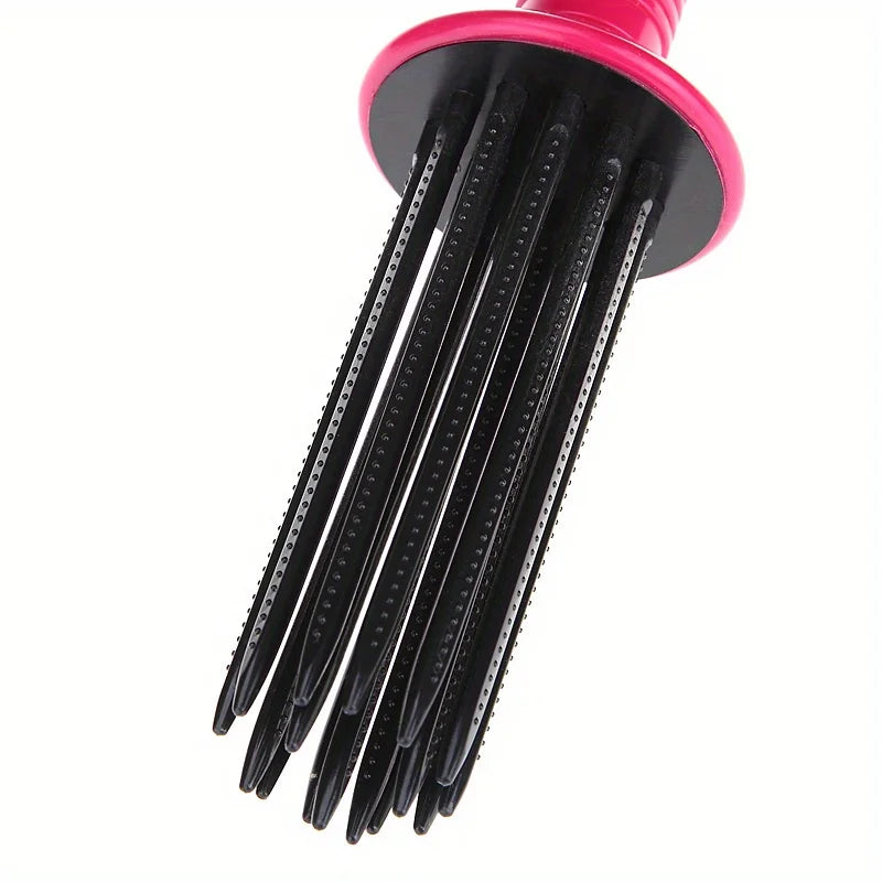 Professionelle runde Haarbürste für voluminöse Locken und Frisurenpflege