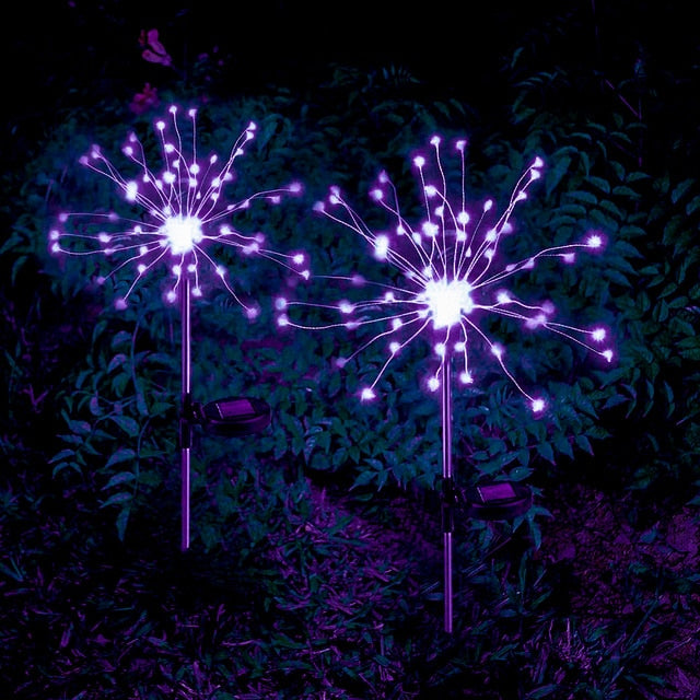 (1+1 Gratis) Solar-Gartenfeuerwerk - Erwecke deinen Garten zum Leben!