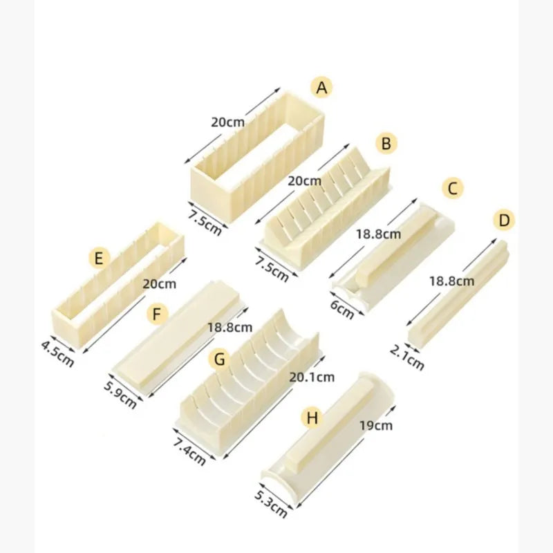 1+1 GRATIS | RollMate - Multifunktions-Sushi-Form [Letzter Tag Rabatt]