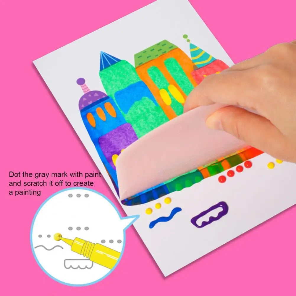 Vibrance™ – Kreatives Regenbogen-Kratzmalset