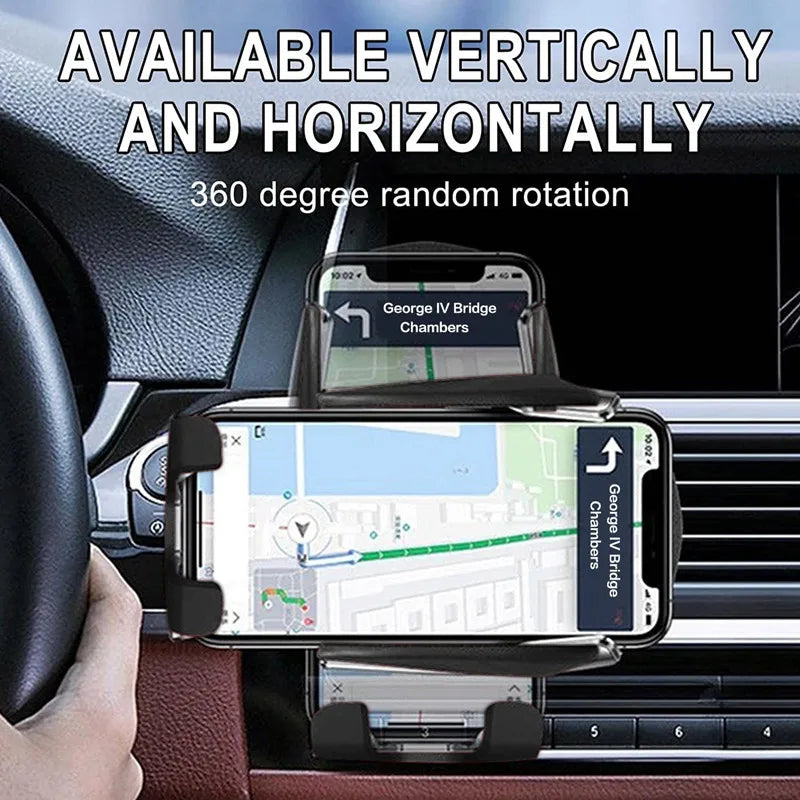 VoltMount™ - Automatisches kabelloses Autoladegerät und Telefonhalterung (50% Rabatt)