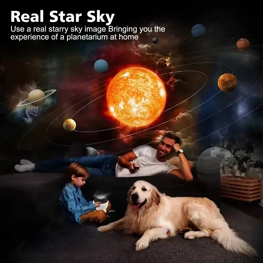 Stellara™ – Multi-Modus-Galaxie-Sternprojektor-Lampe