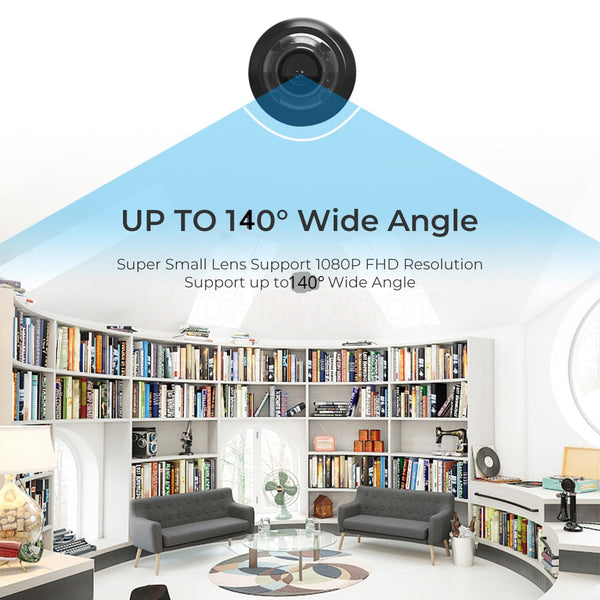 NanoVision™ - 360 HD 4K Mini-Spionagekamera