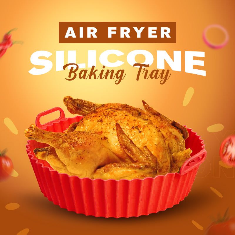 1+2 Gratis | Silicone Baking Tray™ - Geeignet für Heißluftfritteuse und Backofen