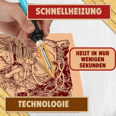 PyroCraft Pro™ - Professionelles Gravurset: Lassen Sie Ihrer Kreativität freien Lauf!