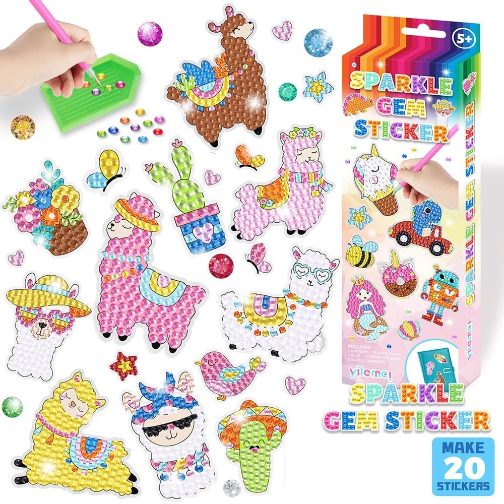 KrystalKids™ - Diamantmalerei für Kinder (50% RABATT)