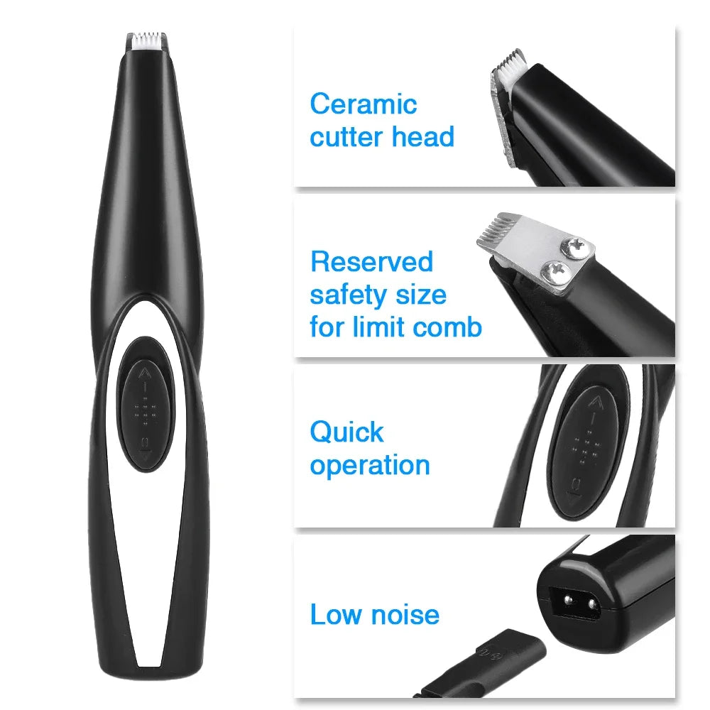 Trimnix™ | USB-Clipper für eine reibungslose, stressfreie Haustierpflege