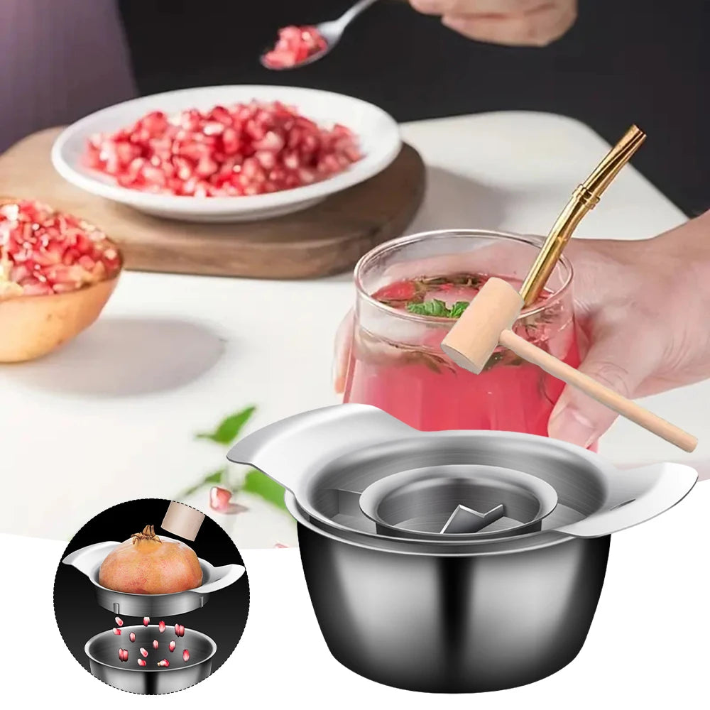 Pomova™ - Granatapfelschäler und Fruchtfleischseparator