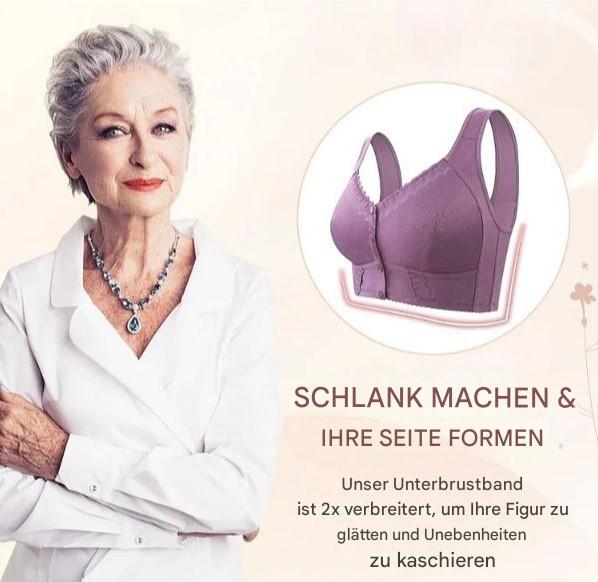 1+1 Gratis | Baumwoll-BH mit Frontverschluss für Senioren