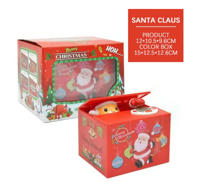 SantaCoinSaver™ - Pop-Up-Münzsparschwein (50% RABATT)
