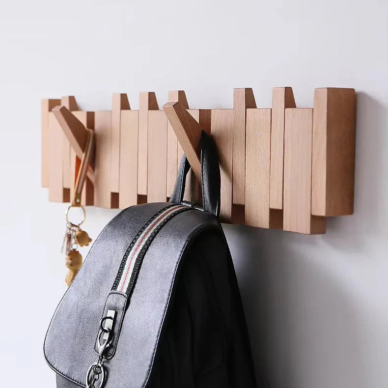 Walnuss-Garderobe