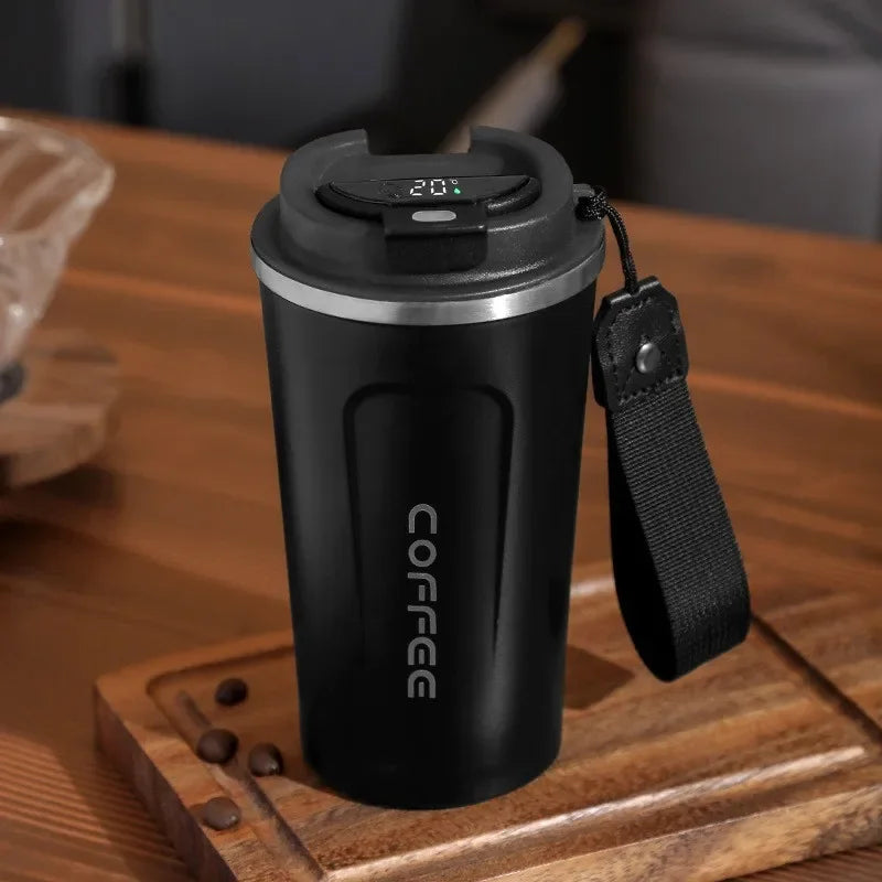 Smarte Thermosflasche für heiße und kalte Getränke mit Temperaturanzeige (510ML)