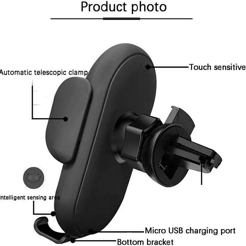 VoltMount™ - Automatisches kabelloses Autoladegerät und Telefonhalterung (50% Rabatt)