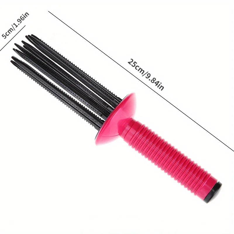 Professionelle runde Haarbürste für voluminöse Locken und Frisurenpflege