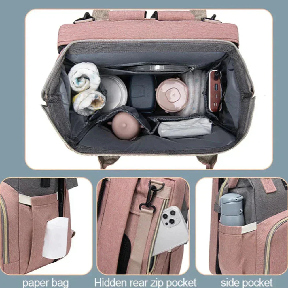 50% RABATT | MagicBag™ | Rucksack & Babybett in 1