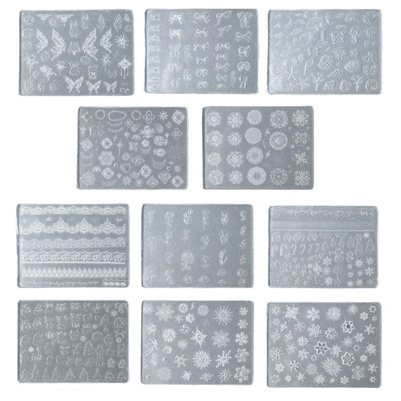 Moldora™ - Geprägte Nagelmodellierform Set