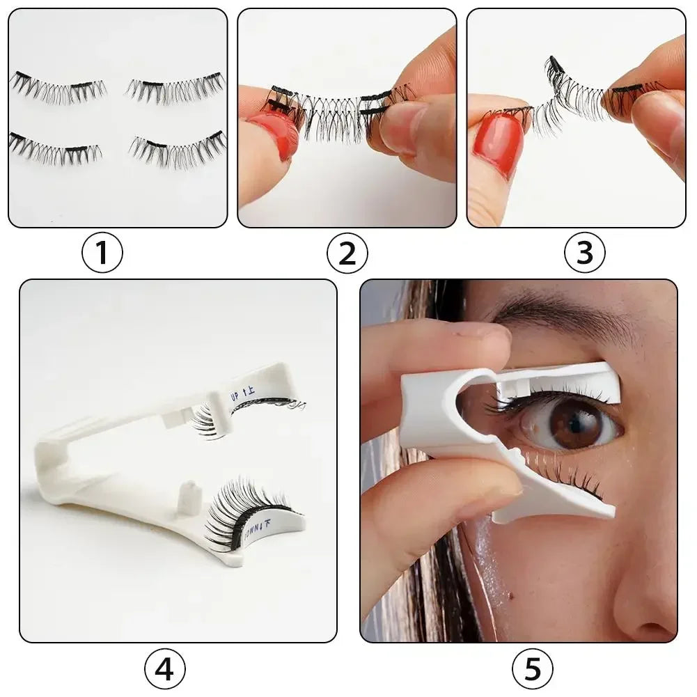 MagneLash™ | 3D Natural Magnetic Eyelashes für mühelosen Glam und Wiederverwendbarkeit