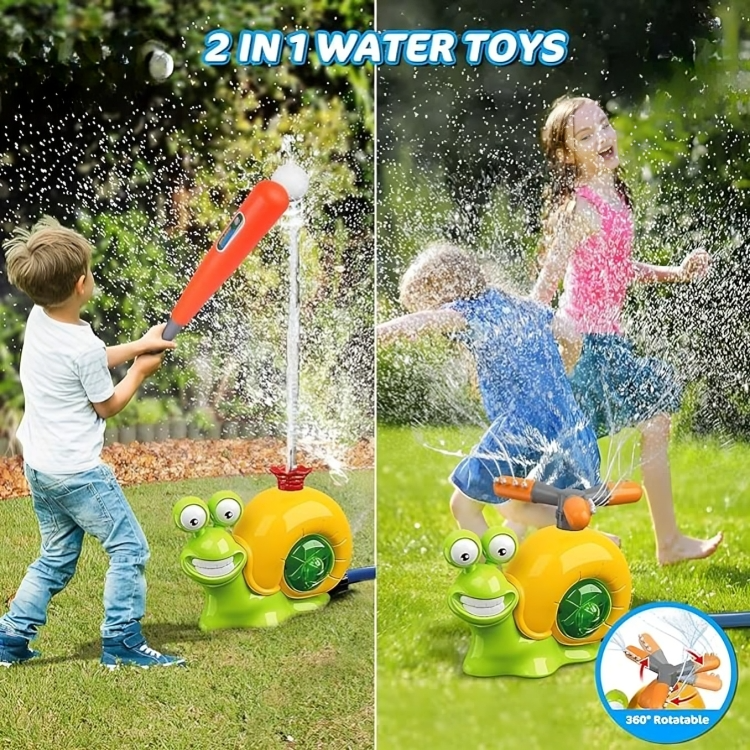 SnailSplash™ | Aktives Wasserspiel, das die Kinder stundenlang fesselt!