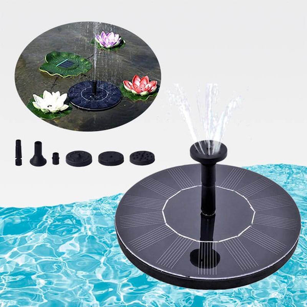 SolarFountain™ - Umweltfreundlicher Solarbrunnen für Gärten