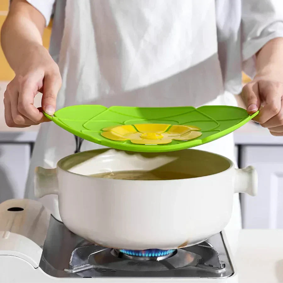 SpillGuard™ – Silikon-Deckel Überlaufschutz für Topf