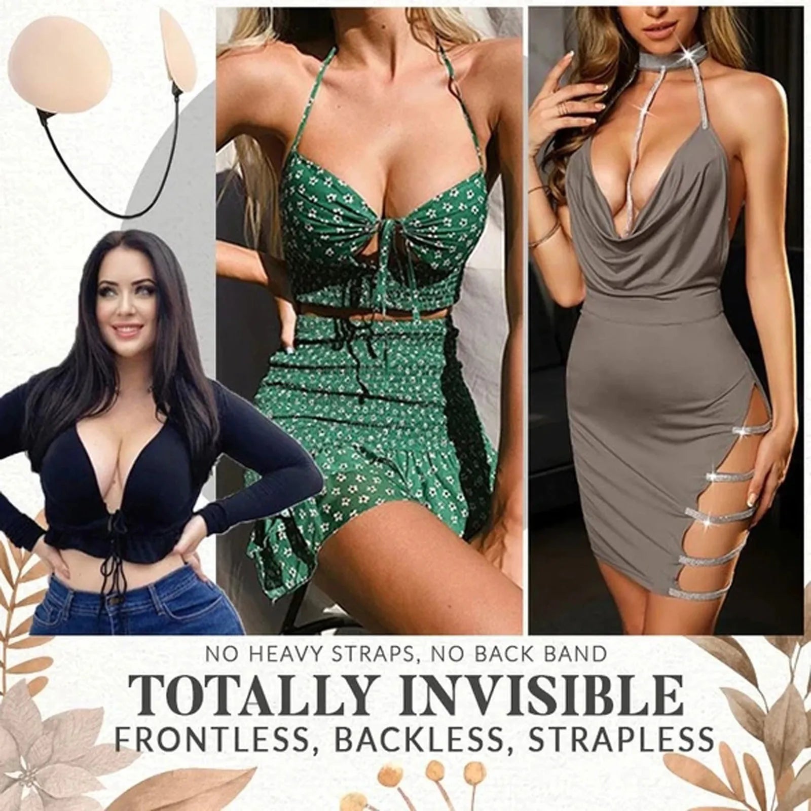 Carla™ - Rückenfreies Bh Set (50% RABATT)