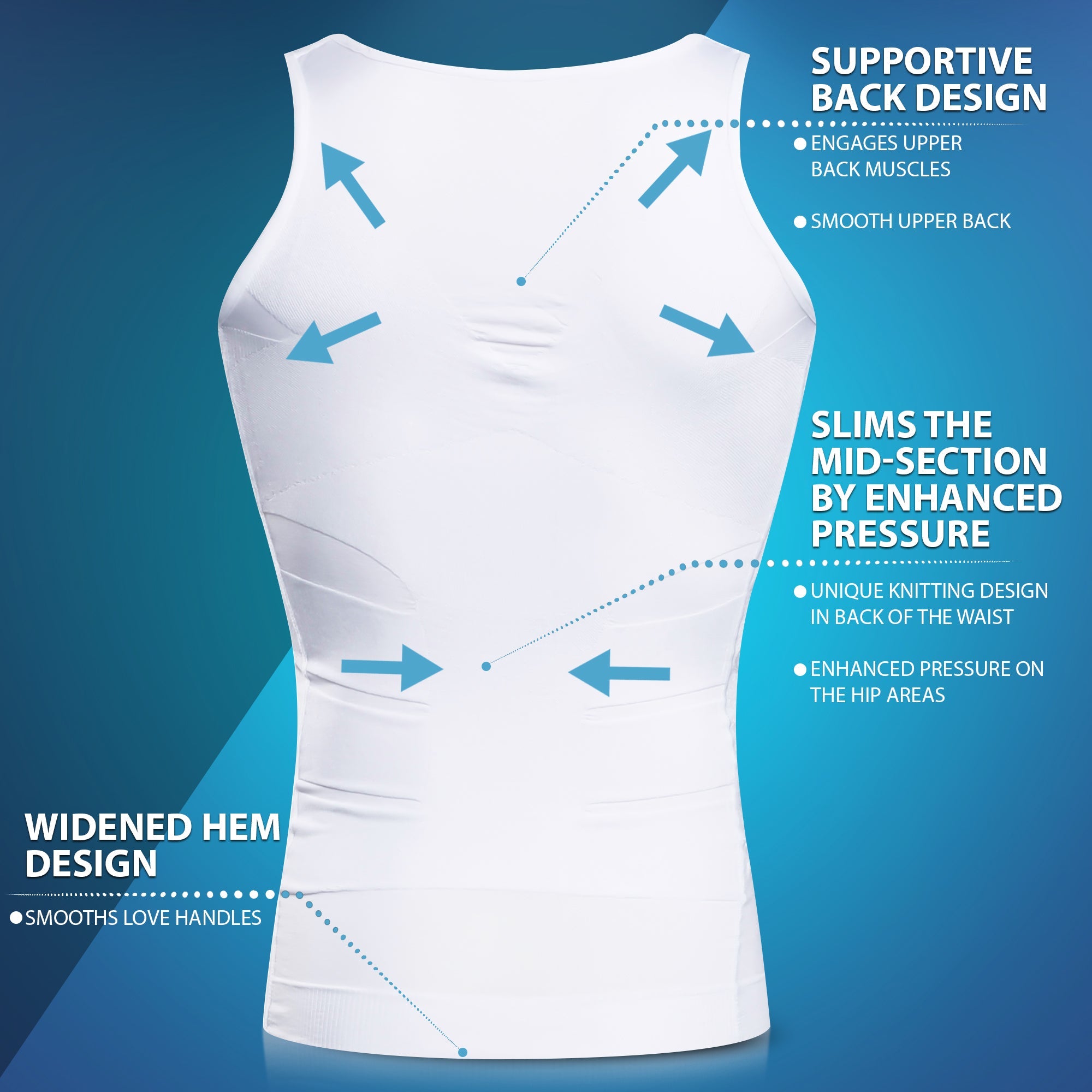 1+1 Gratis | NaturalPosture™ - Abnehmender Body Shaper unter Shirt