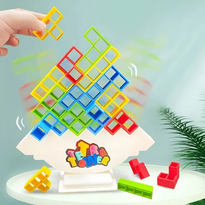 TowerTetris™ | Gleichgewicht, Stapel und Triumph!