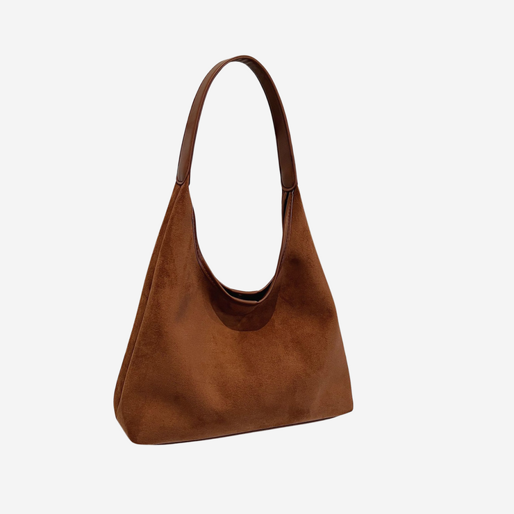 Herbst Wildleder Tote Tasche
