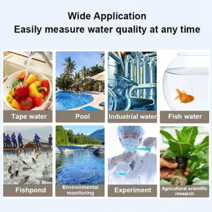 Multifunktional Digitales Wasserqualitätstestgerät
