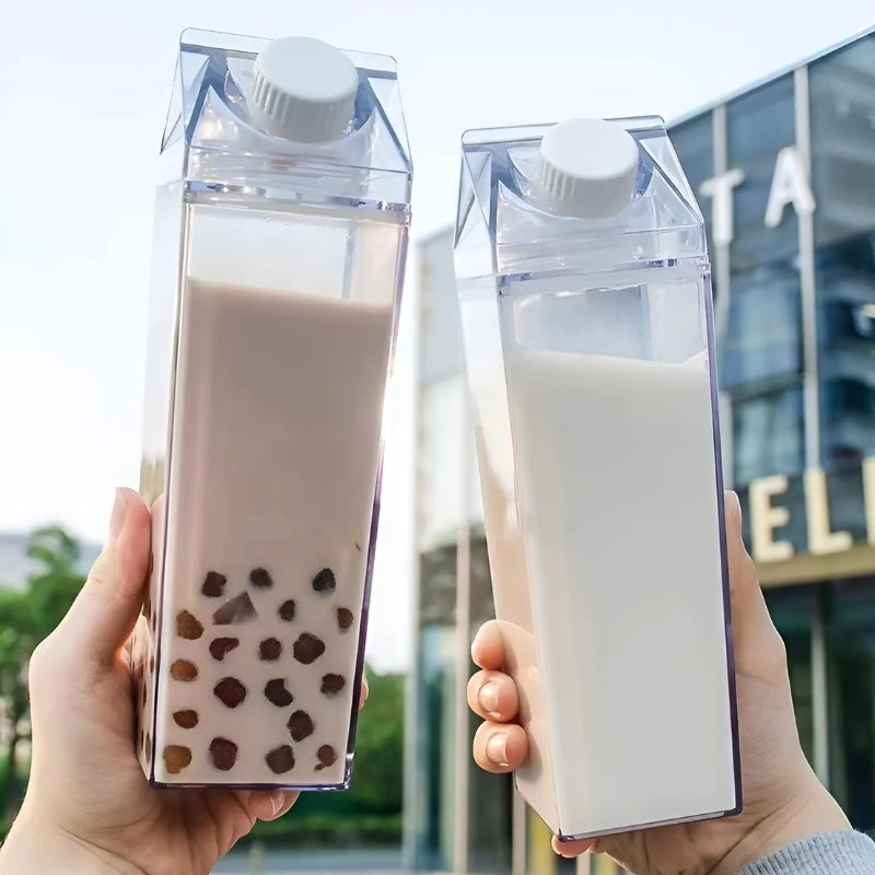 50% RABATT | ClearSip - Transparenter Milchkarton [Letzter Tag Rabatt]