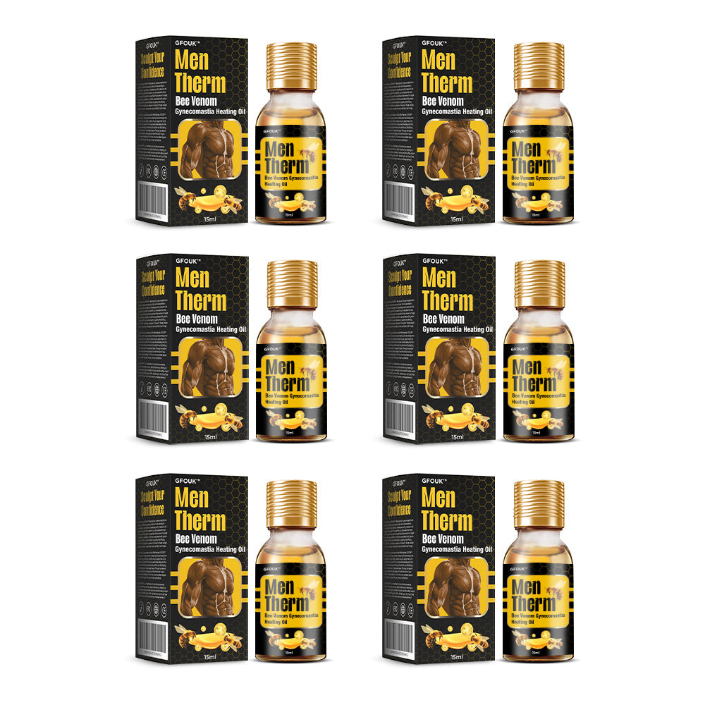 1+1 Gratis | Men Therm™ - Wärmendes Bienengiftöl für Gynäkomastie