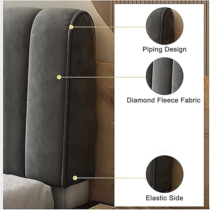 VelvaraLux™ — Umhülle Dein Kopfteil mit unvergleichlichem Samtkomfort und Schutz