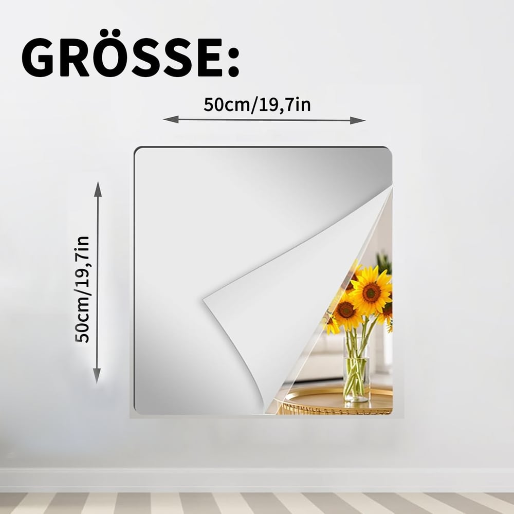 VivaShield™ Spiegelfolie – Kristallklare Sicherheit, die Ihre Familie und Ihr Zuhause schützt