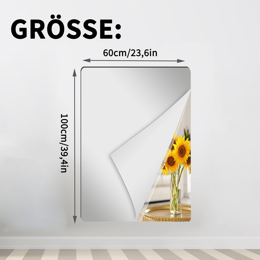 VivaShield™ Spiegelfolie – Kristallklare Sicherheit, die Ihre Familie und Ihr Zuhause schützt