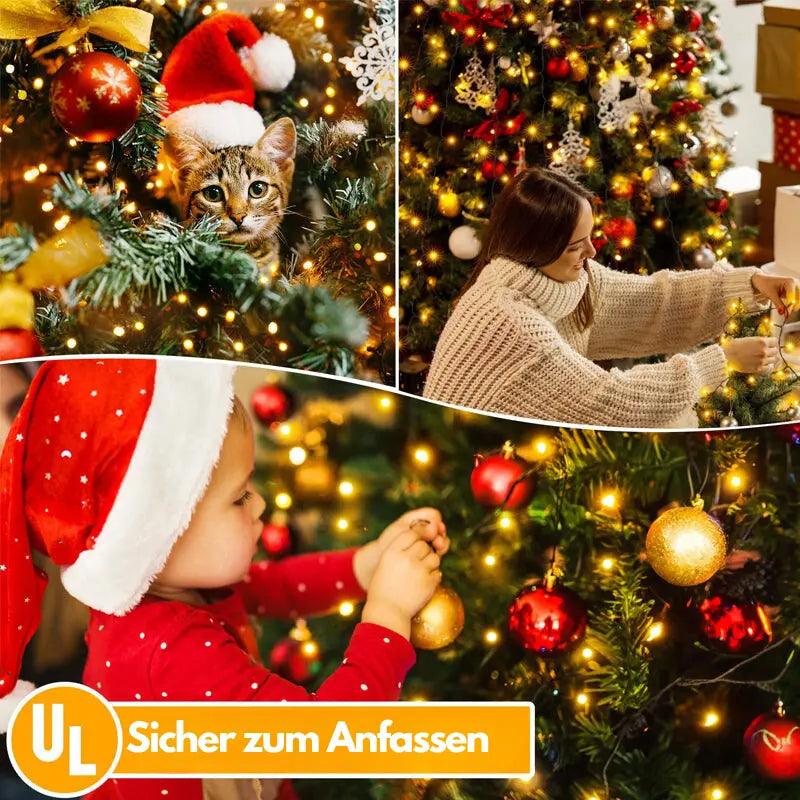 Wasserfall-Lichter für Weihnachtsbaum