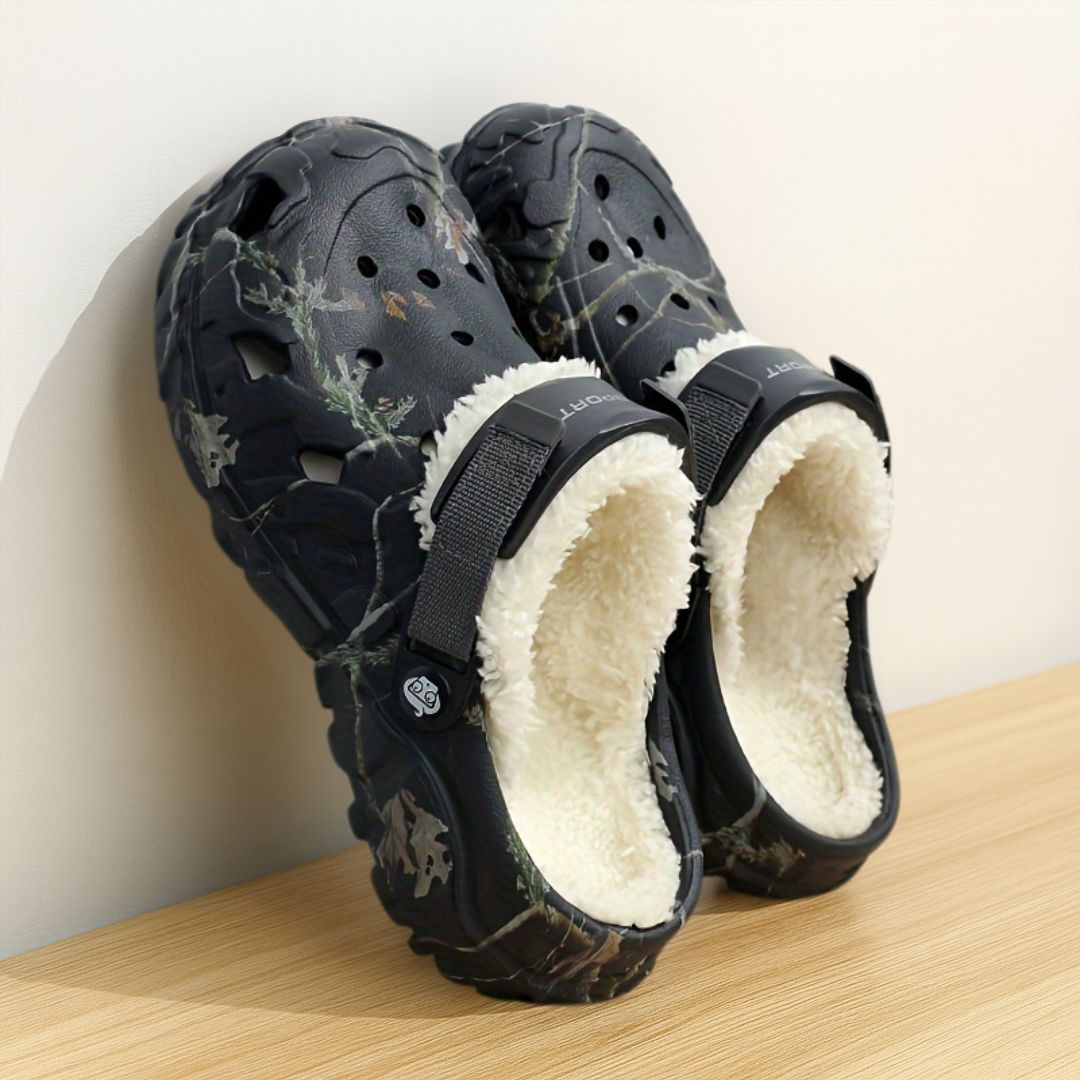 Winterschuhe Herren & Damen | Warme Hausschuhe | Gefütterte Clogs | CozyCroc