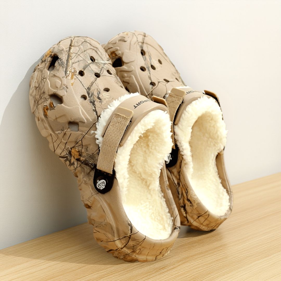 Winterschuhe Herren & Damen | Warme Hausschuhe | Gefütterte Clogs | CozyCroc