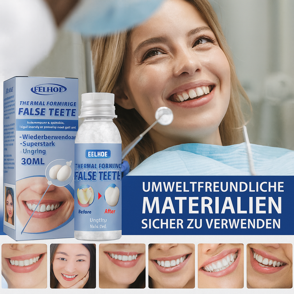 Zahnreparatur Set | Sofort Zahnlücken Füllen | Natürliche Zahnfarbe | ToothPerfect