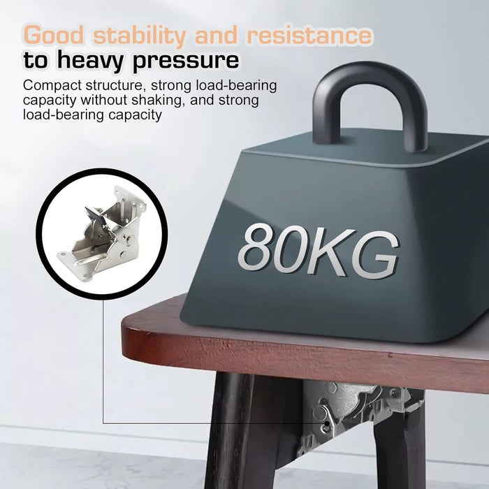 FlexiLift™ Klappscharnierhalterungen (4 stucks) – Entdecken Sie verborgenen Platz und leben Sie frei von Unordnung