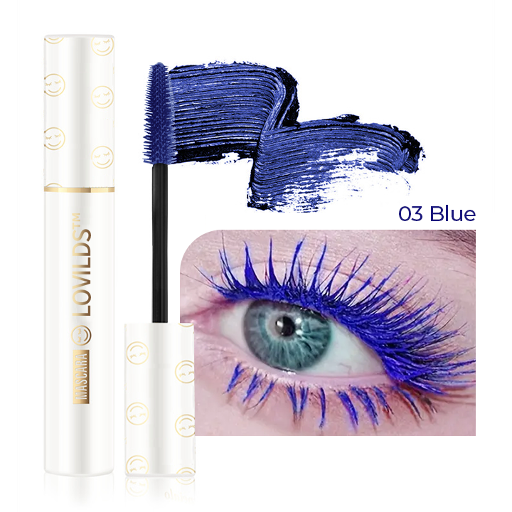 1+1 GRATIS | LOVILDS™ Farbige Schlanke Mascara – Ziehen Sie alle Blicke auf sich mit den ganzen Tag makellosen Wimpern ohne Verschmieren