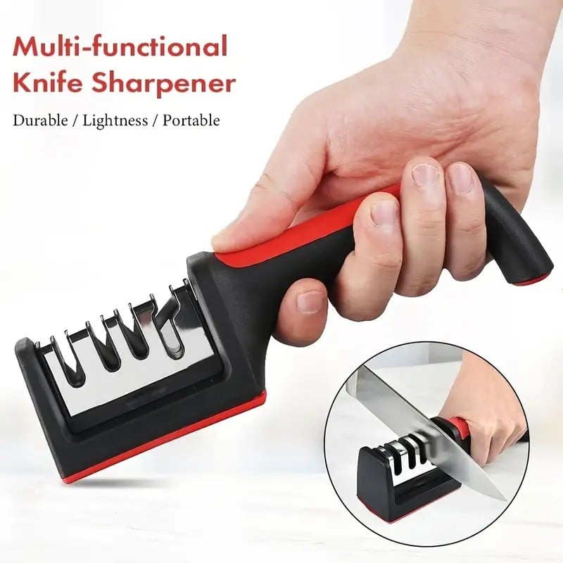 1+1 GRATIS | 4-stufiger professioneller Messerschärfer