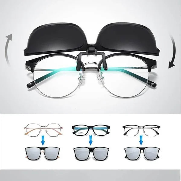 ShadeFlip™ -  Clip-on Flip Up Sonnenbrille