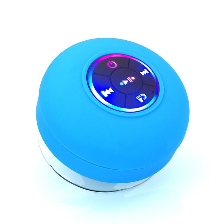 Wasserfester Bluetooth-Duschlautsprecher – Superstarkem Wand-Saugnapf